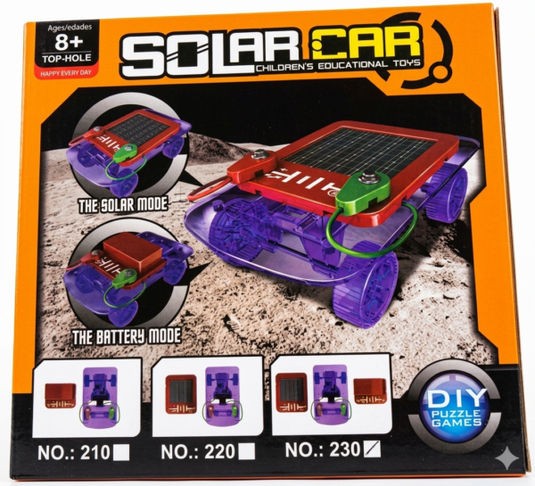 Solar Car Children's Educational DIY Puzzle Toy