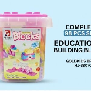 Goldkids Educational Building Blocks Set (98 Pieces)