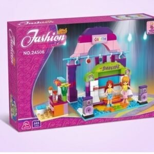 Ausini Girls Fashion Dancing Stage Building Kit with Mini Figures and Accessories (Over 240+ Pieces)