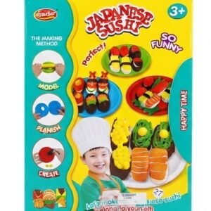 Japanese Sushi Clay Toy Set for Kids | DIY Play Dough Cooking Kit